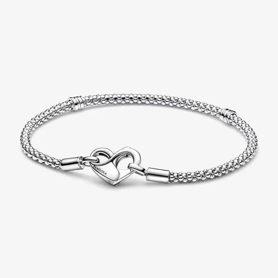 Armband mit Infinity Herzverschluss
