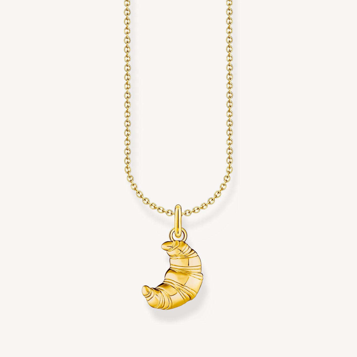 Thomas Sabo Kette mit Croissant-Anhänger